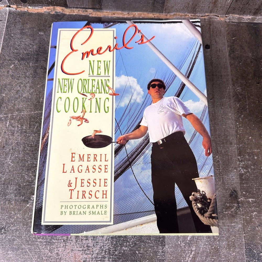 Emeril’s New New Orleans Cooking Signed Hardcover Book
